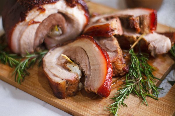 What's the key to a perfectly crispy roast pork?